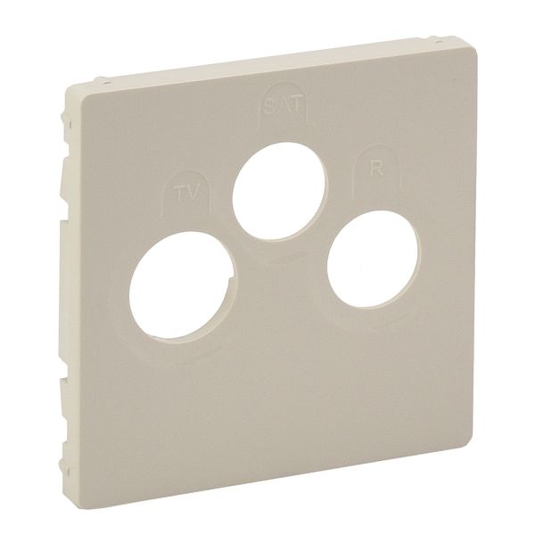 Cover plate Valena Life - TV-R-SAT socket - ivory image 1