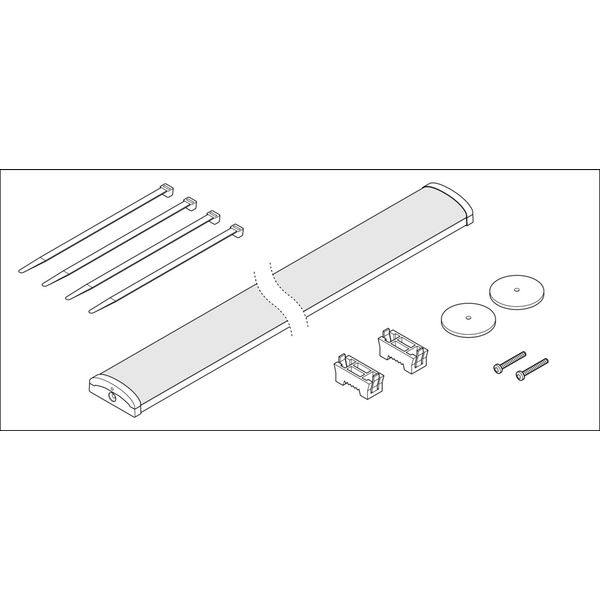 LINEAR SURFACE IP44 DALI 1200 P 32W 840 WT image 16