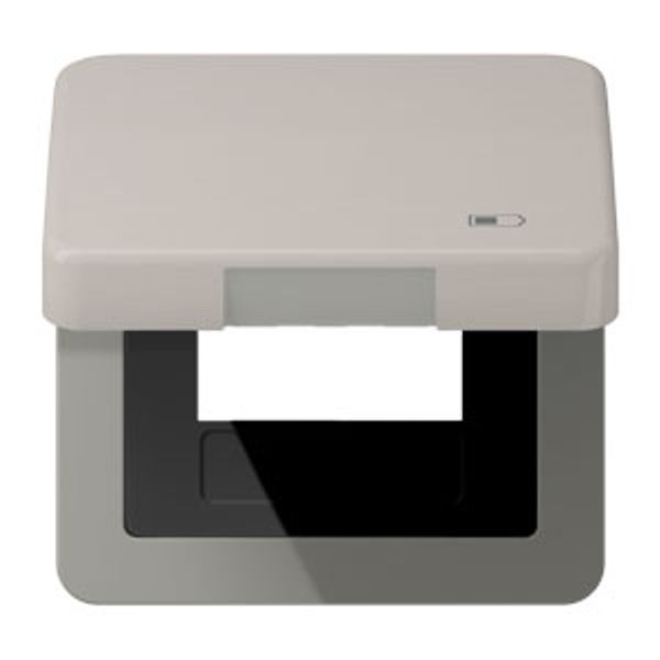 Hinged lid USB with centre plate CD590KLUSBPT image 4