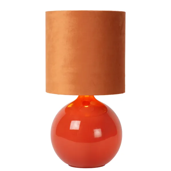 ESTERAD Table lamp-Orange-1xE14-60W-Glass image 1