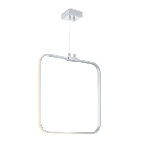 LED quad pendant lamp ↔ 35 cm aluminum image 1