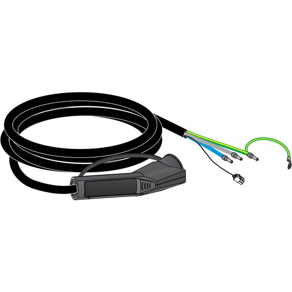 ***ATT. CABLE T1 32A 1-PH C 4M NWB image 1