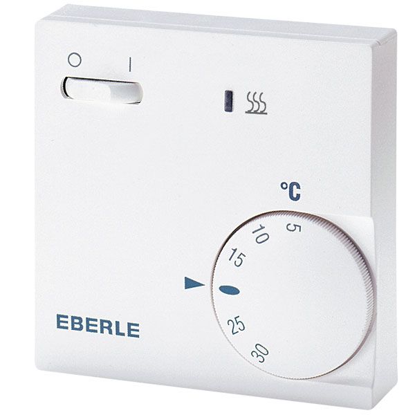 Room controller, 5-30C, AC 230V, 1NC, 10 A, on/off, lamp heat, with TA approx.5K image 2