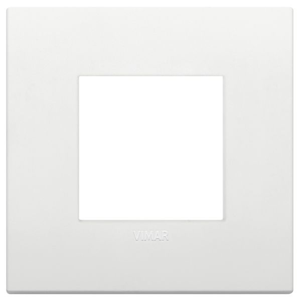 Classic plate 2M technopolymer white image 1