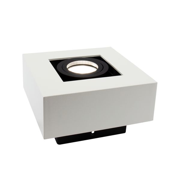 MIRORA GU10 SURFACE GU10 250V IP20 145X145X85mm WHITE BLACK square regulated eye image 15