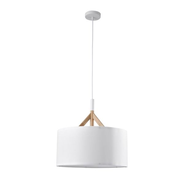 Abi Pendant Lamp 40cm 1xE27 White image 1