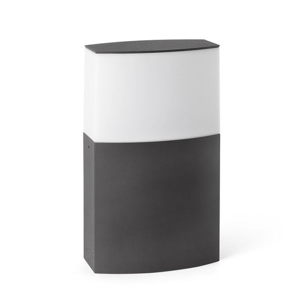 DATNA DARK GREY POST LAMP 1 X E27 20W H29 image 1