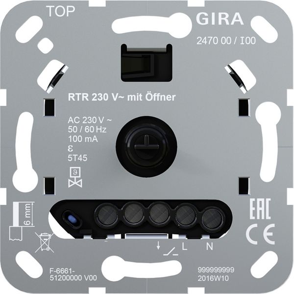 RTC 230 V NC con. Insert image 1