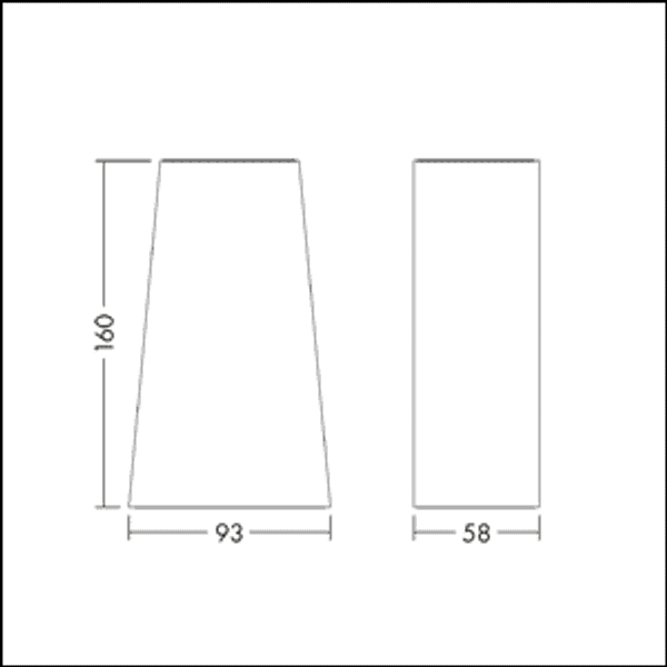 Wall mounted luminaire, Downlight image 4