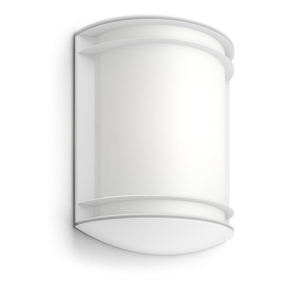 Antelope 4000K wall lantern white 1x6W image 1