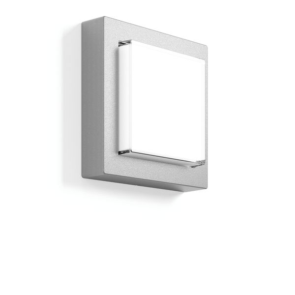 CADERO quadra, 12 W, 630 lm, 830, silver, on/off Ceiling and wall lumi image 2