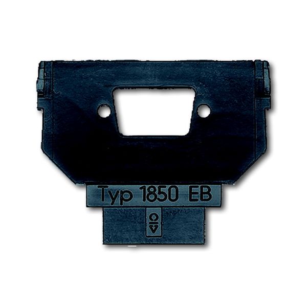 1850 EB Flush Mounted Inserts Data communication Anthracite image 1