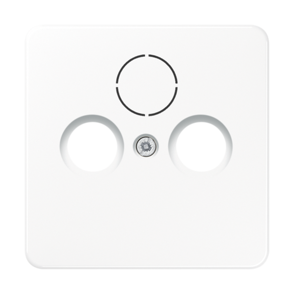 Center plate for TV-FM-SAT sockets CD561SATWW image 4