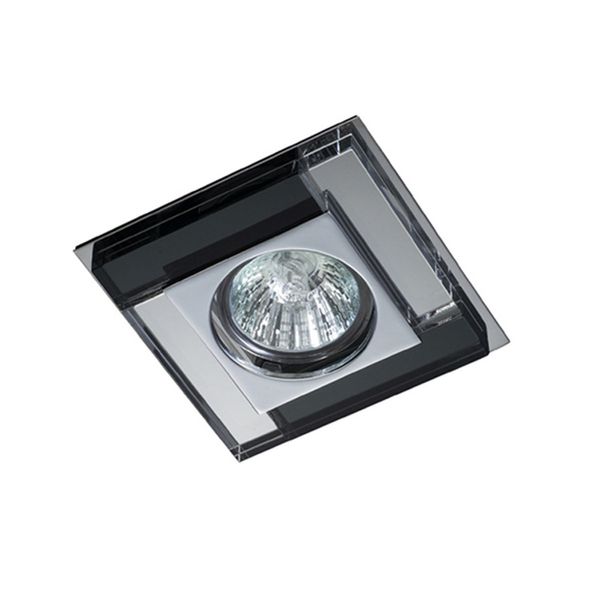 Luxor recessed light square black - mirror image 2