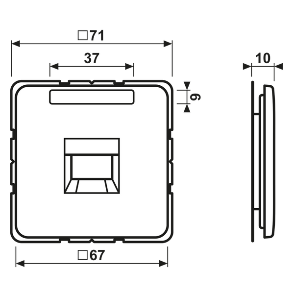 Cover f. Modular Jack CD569-1WEWW image 5