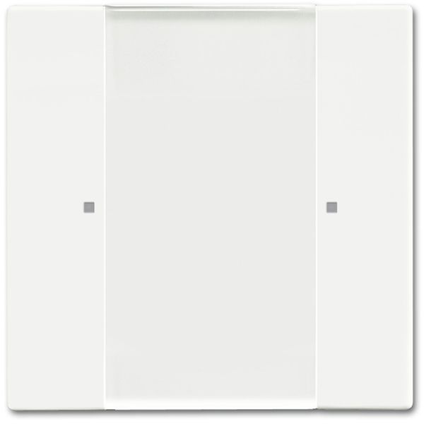 6735-884 CoverPlates (partly incl. Insert) Remote control studio white matt image 1