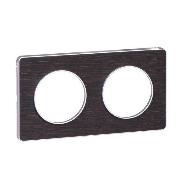 ODACE TOUCH AFDEKRAAM 2V WENGE/ALUMINIUM image 1