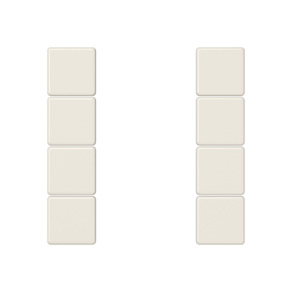 Cover kit 4-gang, complete A504TSA image 1