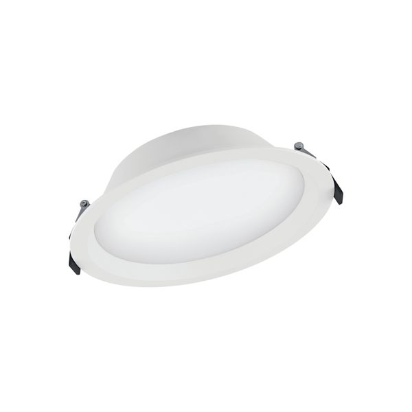 DOWNLIGHT ALU EMERGENCY DN200 25 W 4000 K AT 3H WT image 1