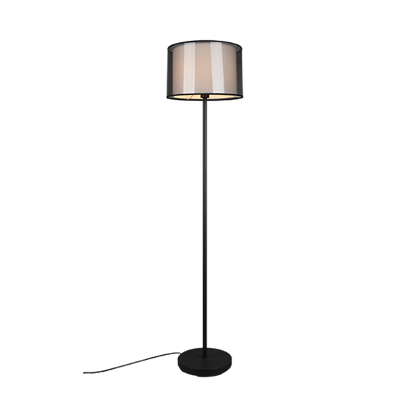 Burton floor lamp E27 matt black image 1