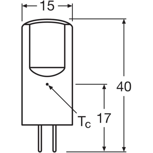 LED PIN 12 V 2.6W 827 Clear G4 image 8