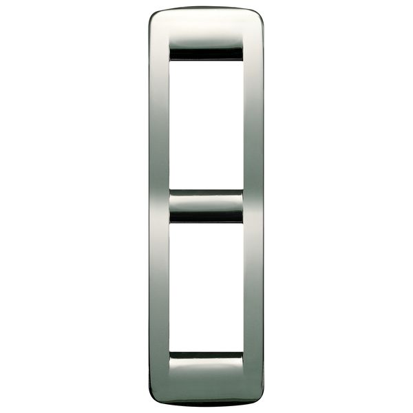 Rondò plate 2Mpan metal chrome image 1