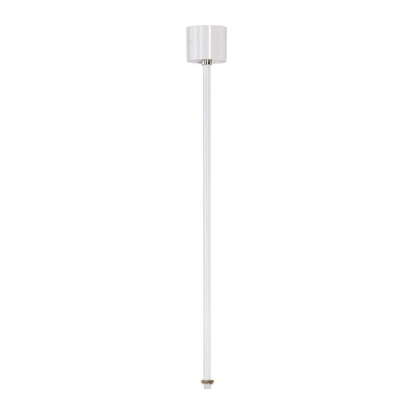 EUTRAC pendant rod fixed for 3-phase track, 60cm, white image 1