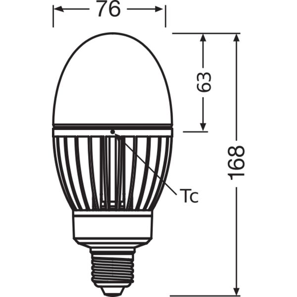 HQL LED PRO 4000 lm 29 W/4000 K E27 image 7