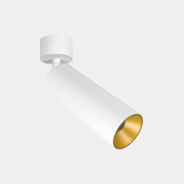 Spotlight Play Deco Surface 8.6 LED neutral-white 4000K CRI 90 27.9º ON-OFF White/Gold 637lm image 1