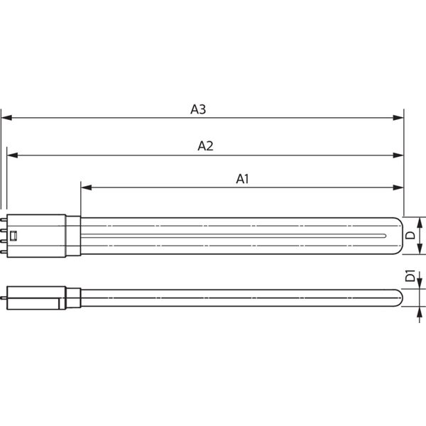 CorePro LED PLL HF 12W 840 4P 2G11 image 2