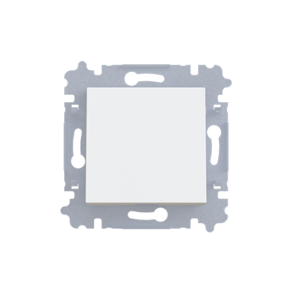 3938H-A00034 16W Cable Outlet / Blank Plate / Adapter Ring Cable outlet 0 gang grey - Levit image 1