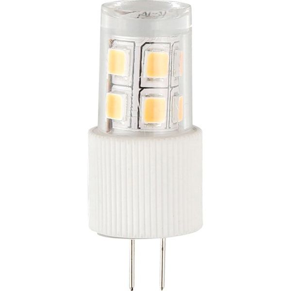 LED G4 T14.6x37 12V 200Lm 2W 827 AC/DC Clear Dim image 1