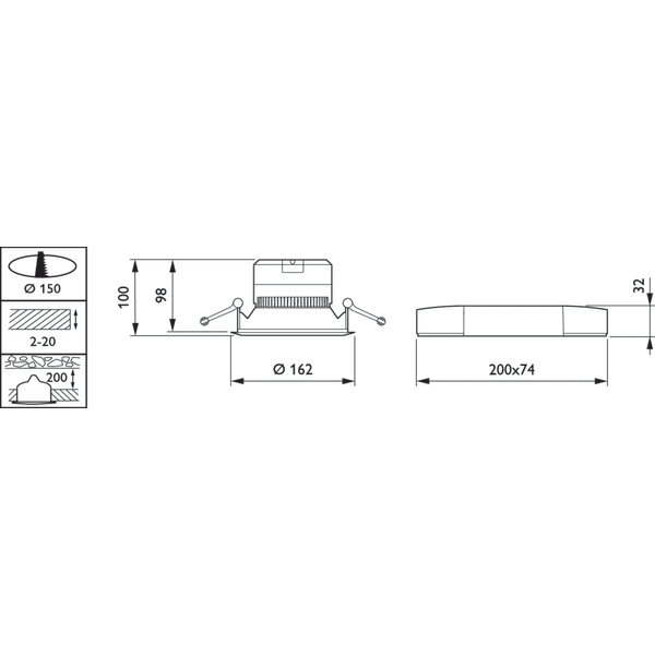 DN140B LED10S/830 PSD-E C image 5