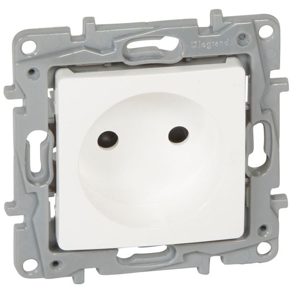 2P SOCKET SHUT WHITE image 1