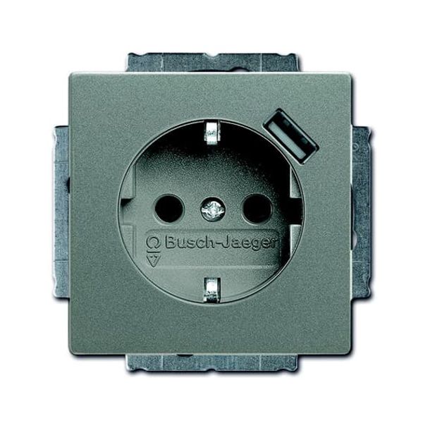 20 EUCBUSB-803-500 Socket Outlets grey metallic - 63x63 image 1