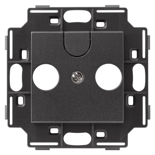 TV-RD-SAT-socket adaptor grey image 1