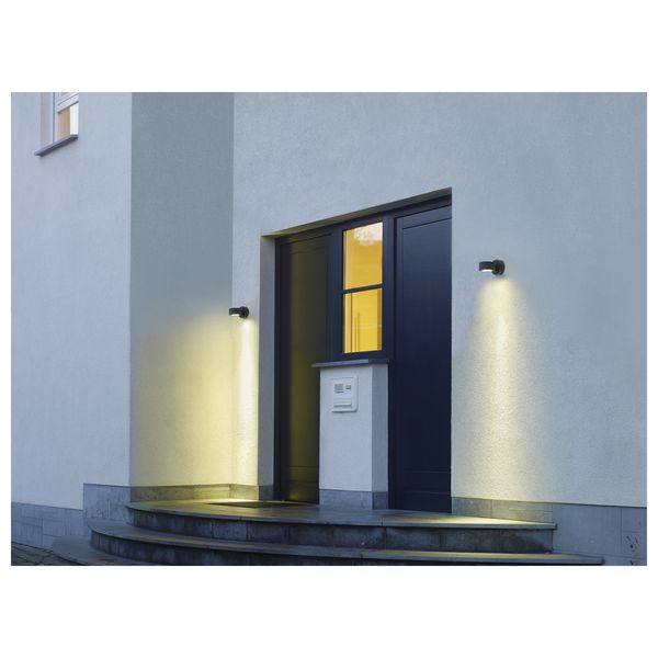 SITRA WALL wall lamp, GX53, max. 9W, IP44, anthracite image 5