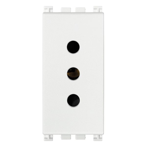 2P+E 10A P11 outlet white image 1