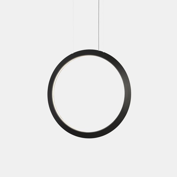 Pendant Circular Vertical Inward ø1200 Surface LED 63.5W 2106lm 2700K Black image 1