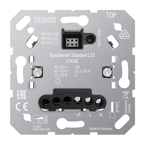 Standard touch dimmer insert LED 1710DE image 3