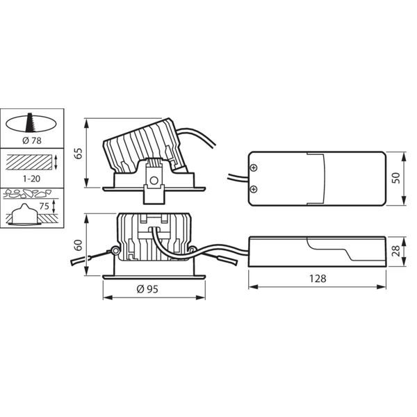 RS151B  LED12-WB-/840 D78 PSR PI6 ALU image 2