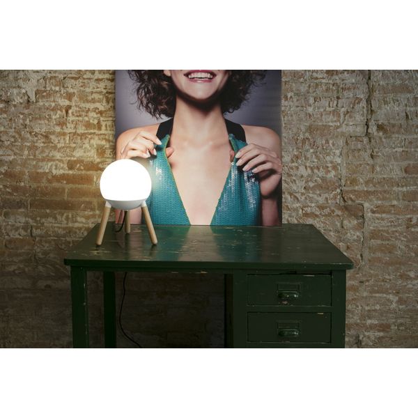 MINE WHITE TABLE LAMP image 1