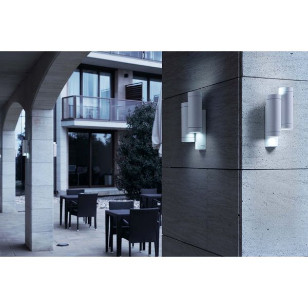 STEPS WHITE WALL LAMP DOBLE GU10 35W image 1