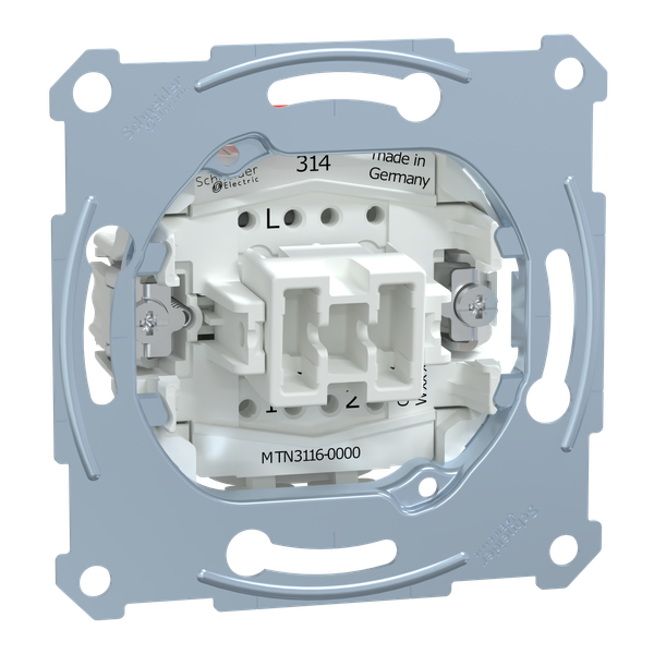 Two-way switch insert 1 pole, flush-mounted, 10 AX, AC 250 V, screwl. term. image 3