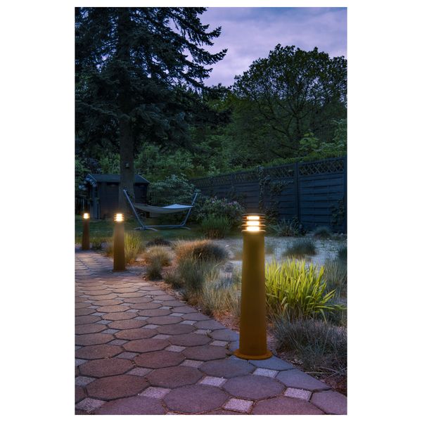 RUSTY 70 LED ROUND, outdoor luminaire 3000K IP55, rusty image 3