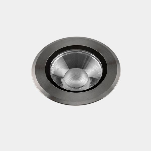 Recessed uplighting IP66-IP67 Max Big Round Trim LED 13.8W LED warm-white 3000K Gun Metal PVD 1076lm image 1