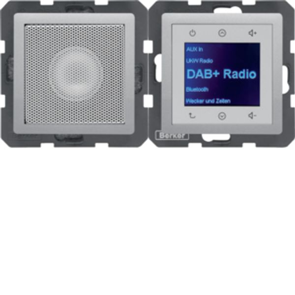 Radio Touch with Loudspeaker DAB+ Q.x alu velvety image 1