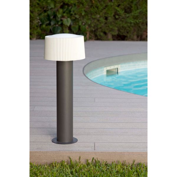 MUFFIN DARK GREY BEACON LAMP H610 1XE27 MAX 15W image 1