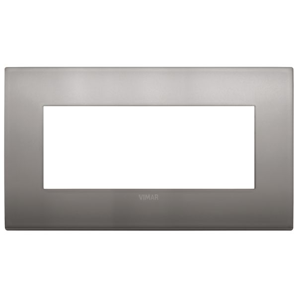 Classic plate 5M BS metal black nickel image 1