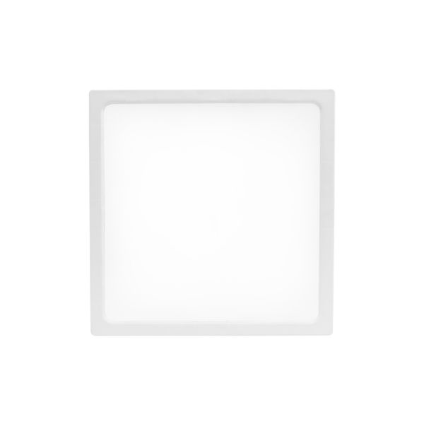 ALGINE SURFACE DOWNLIGHT 24W NW 230V 120ST IP20  IK06 288X288X38MM WHITE SQUARE image 2